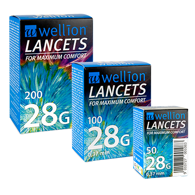 Wellion LANCETS 28G