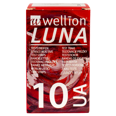 Wellion LUNA UA uric acid test strips