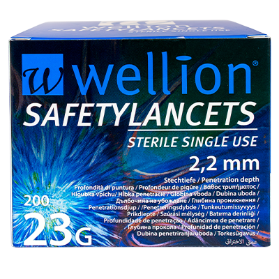Wellion SAFETYLANCETS 23G (dogs, cats, horses)