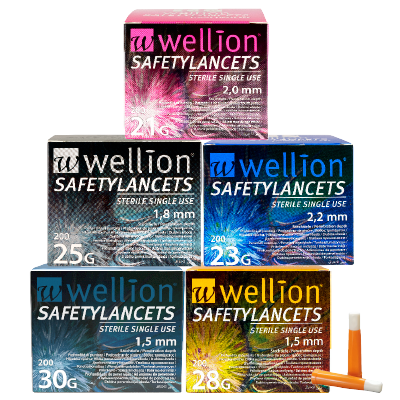 Wellion SAFETYLANCETS Sicherheitslanzetten